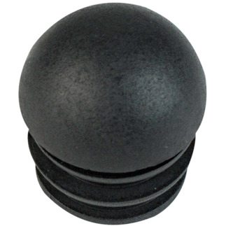 Black End Plug - Round For Carbon Aerobars Black End Plug - Round For Carbon Aerobars
