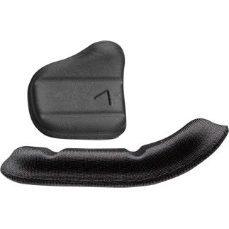 Black Aerobar Armrest Pad Set - F-19 - 15Mm Black Aerobar Armrest Pad Set - F-19 - 15Mm
