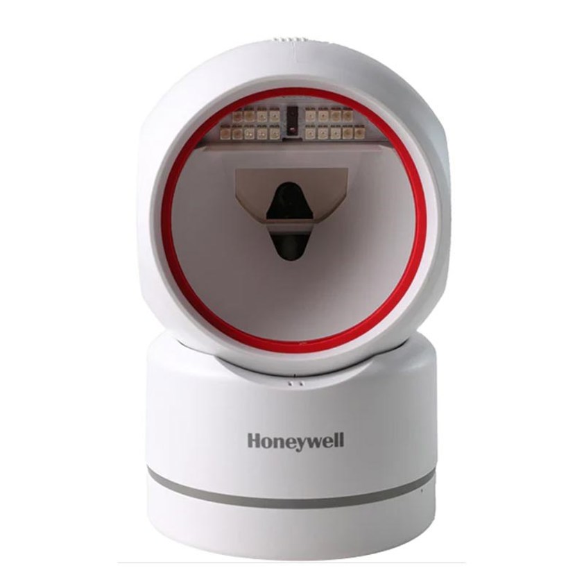 White Honeywell Orbit HF680 Hands-free Scanner