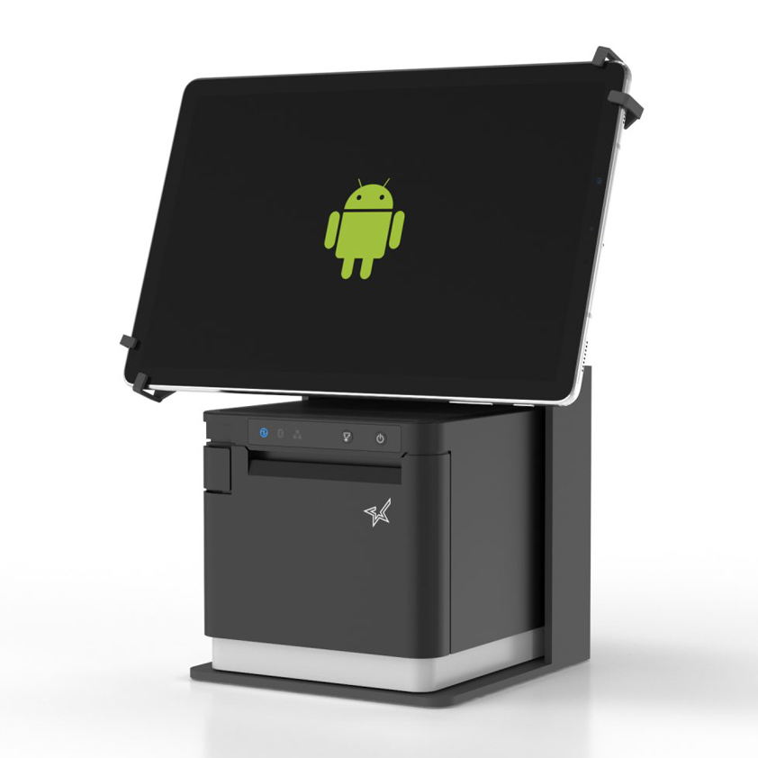 BoxaPOS Universal Clamp Tablet and Printer Stand