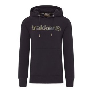 Trakker CR Logo Hoody Black Camo - XL