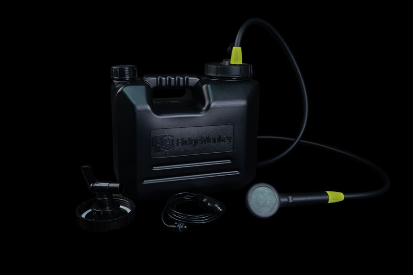 RidgeMonkey 20L Portable Camping Shower Full Kit – Outdoor Power Shower (RM509)