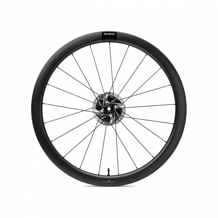 Black S4 45mm Road Wheelset