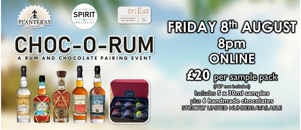 Choc-O-Rum - a Planteray Rum and chocolate pairing event