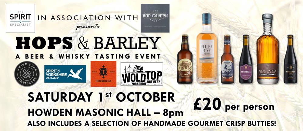 Hops & Barley - a Beer & Whisky tasting event