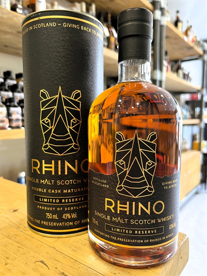 Rhino Scotch Single Malt Whisky 43% 75cl