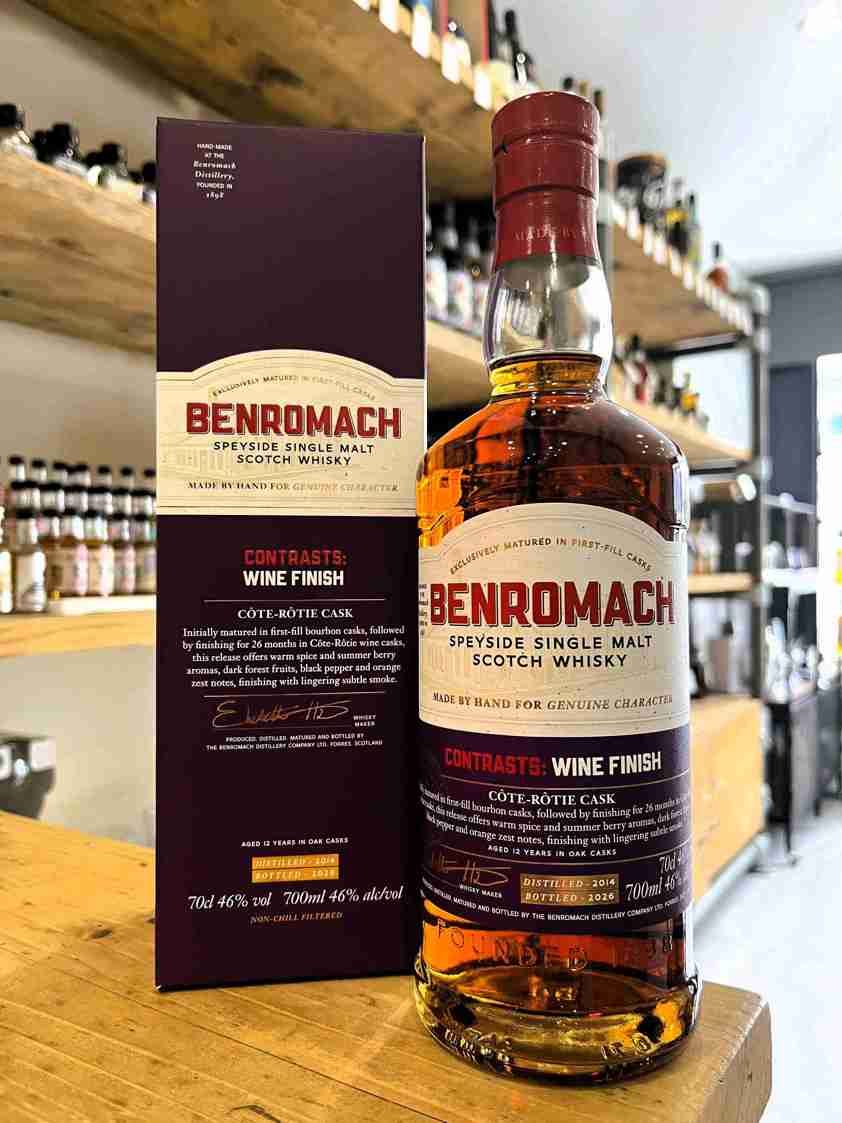 Benromach Contrasts Cote Rotie Wine Finish 46% 70cl
