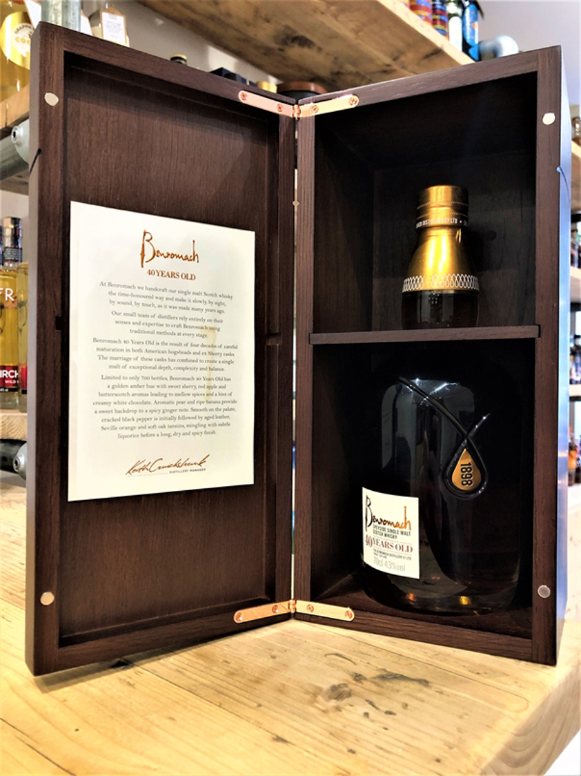 Benromach 40yo (2020 release) 43% 70cl