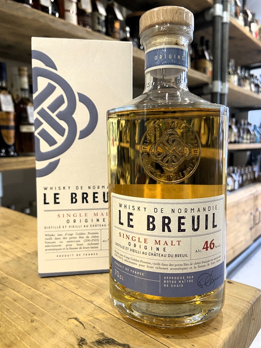 Le Breuil Origine Normandie Single Malt Whisky 46% 70cl