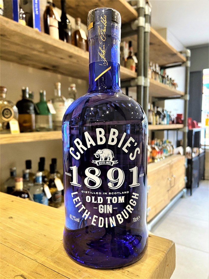 Crabbies 1891 Old Tom Gin 40.2% 70cl