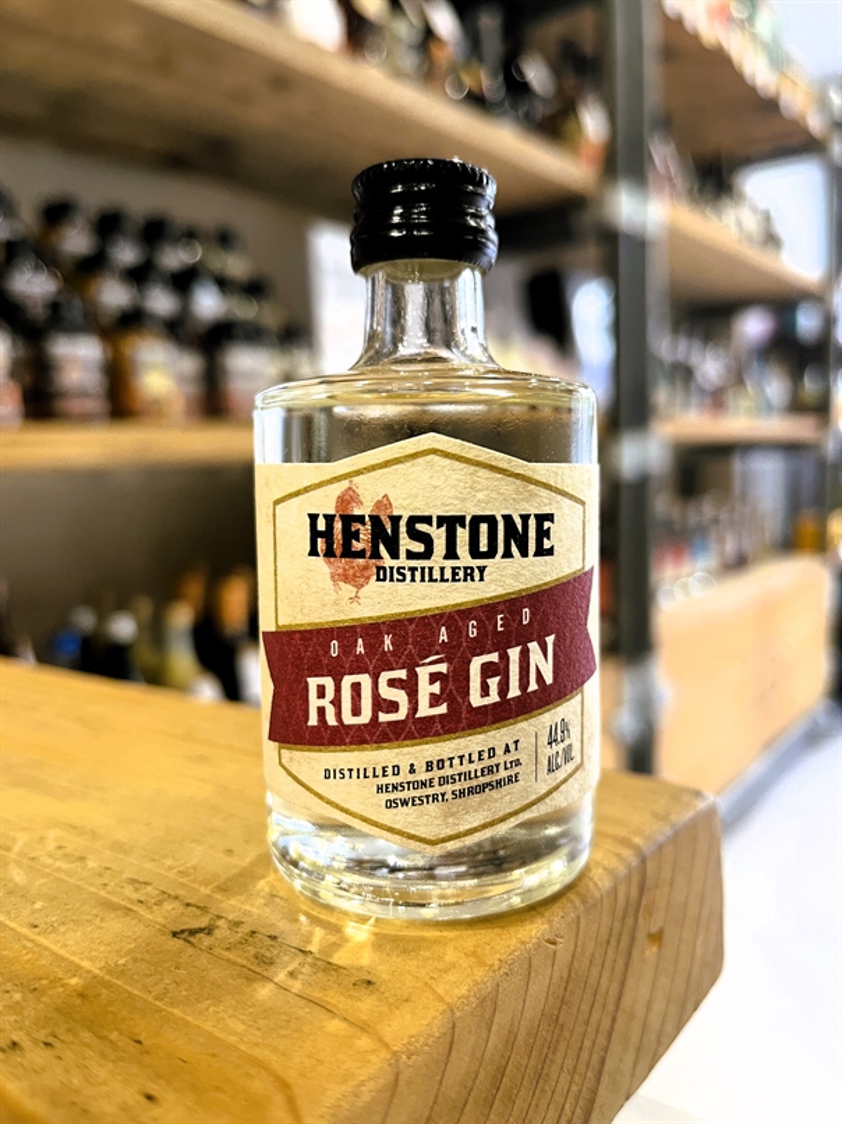 Henstone Rosé Gin 44.9% 5cl