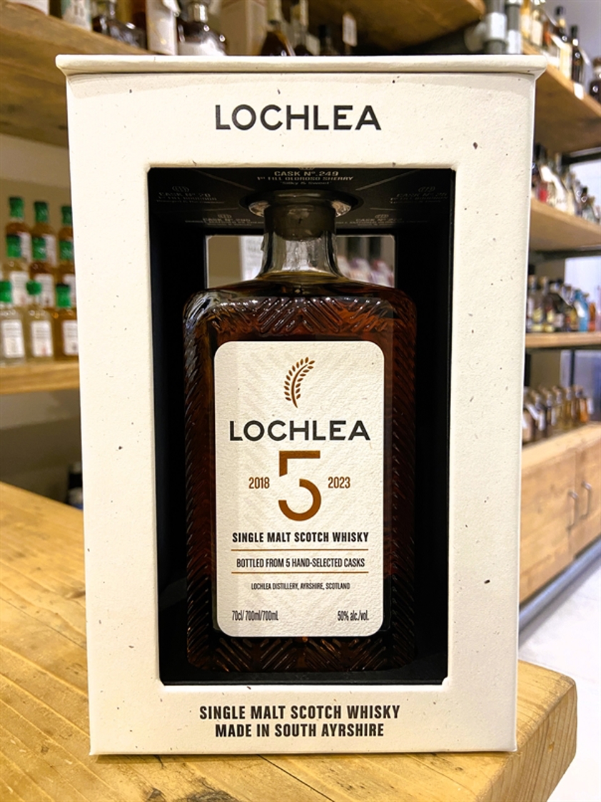 Lochlea Single Malt Scotch Whisky 5yo 50% 70cl