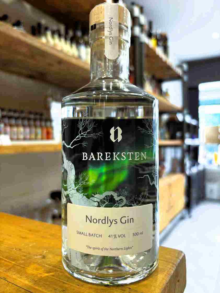 Bareksten Nordlys Gin 41% 50cl