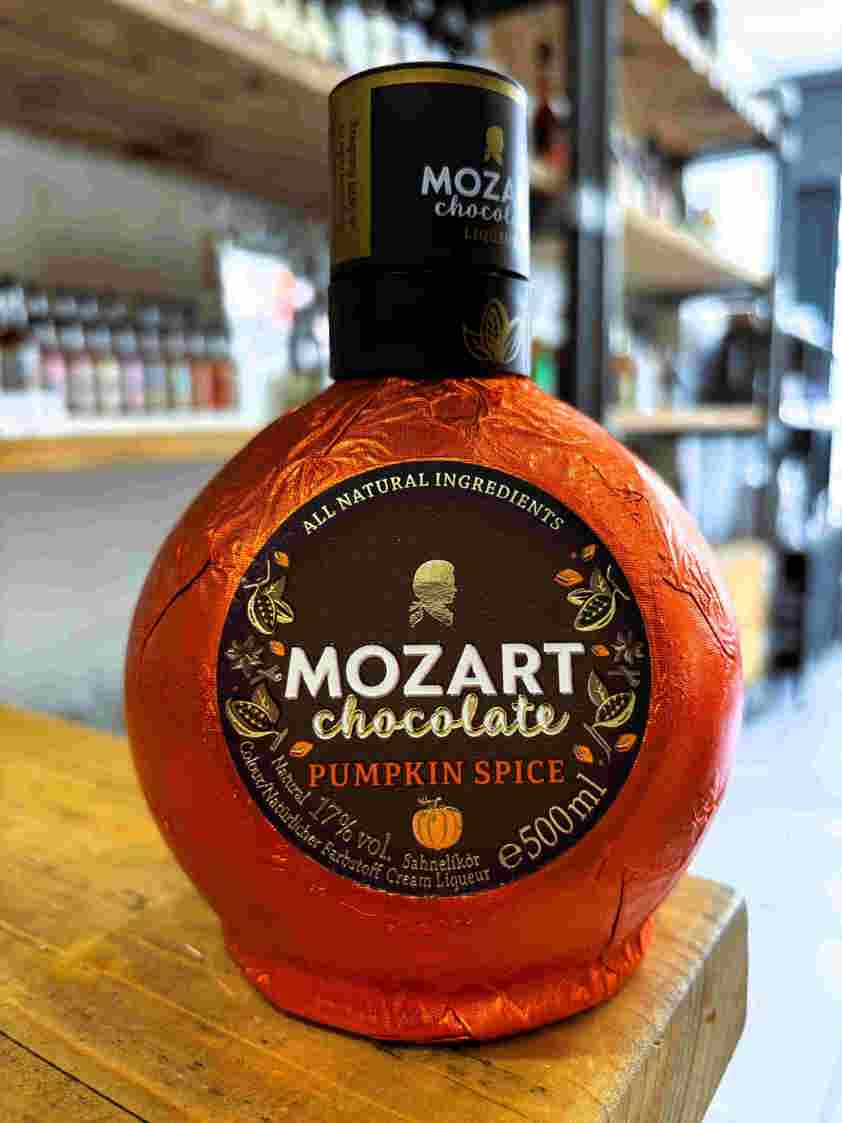 Mozart Pumpkin Spice Chocolate Cream Liqueur 17% 50cl