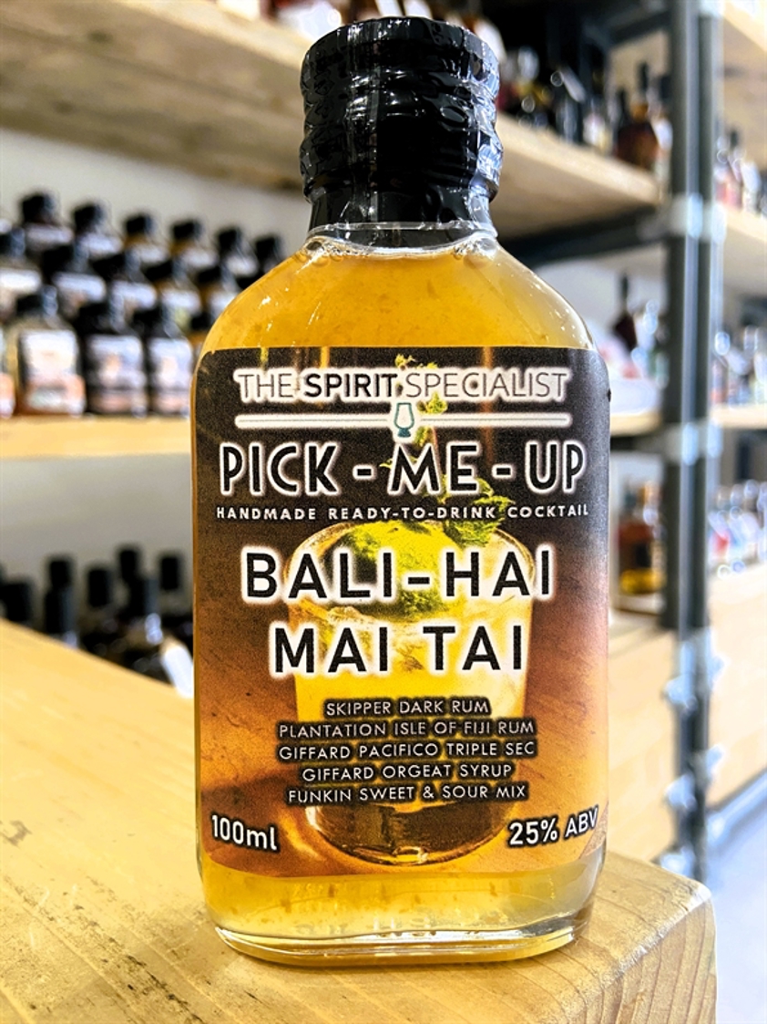 The Spirit Specialist Pick-Me-Up Bali-Hai Mai Tai RTD Cocktail 25% 10cl