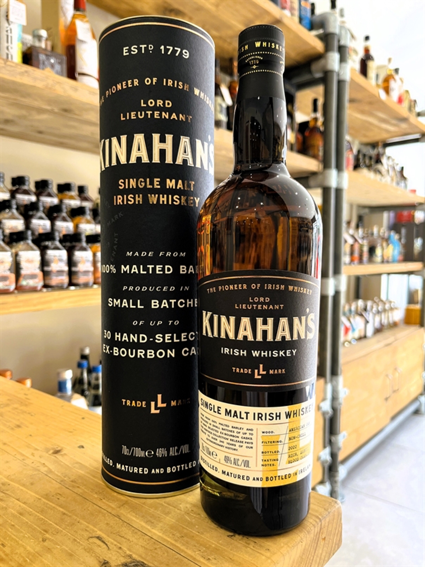 Kinahan's Heritage Irish Single Malt Whiskey 46% 70cl