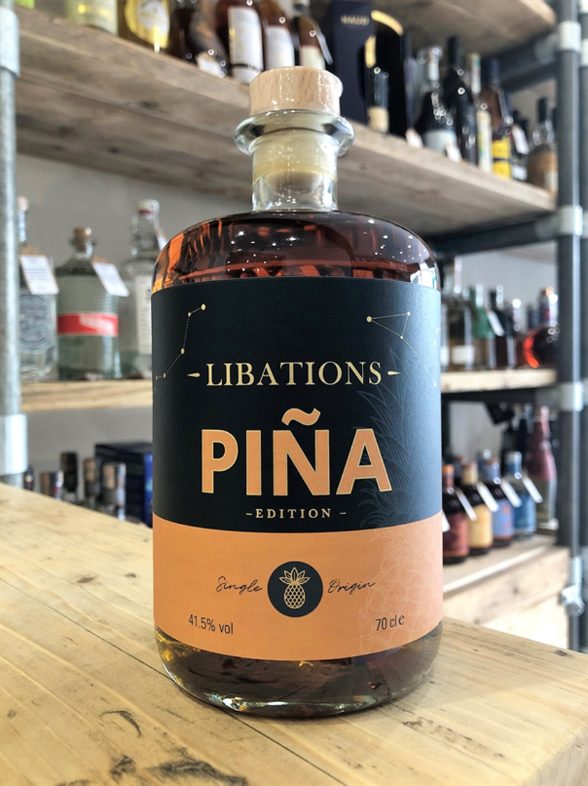 Libations Pina Edition Yorkshire Spiced Rum 41.5% 70cl