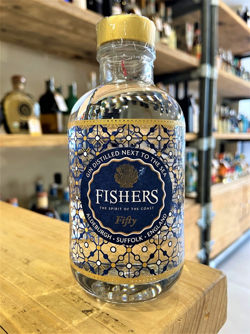 Fishers Fifty London Dry Gin 44% 20cl