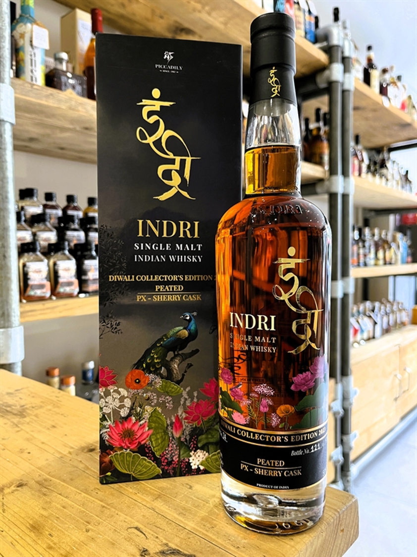 Indri Diwali 2023 Edition Single Malt Indian Whisky 58% 70cl