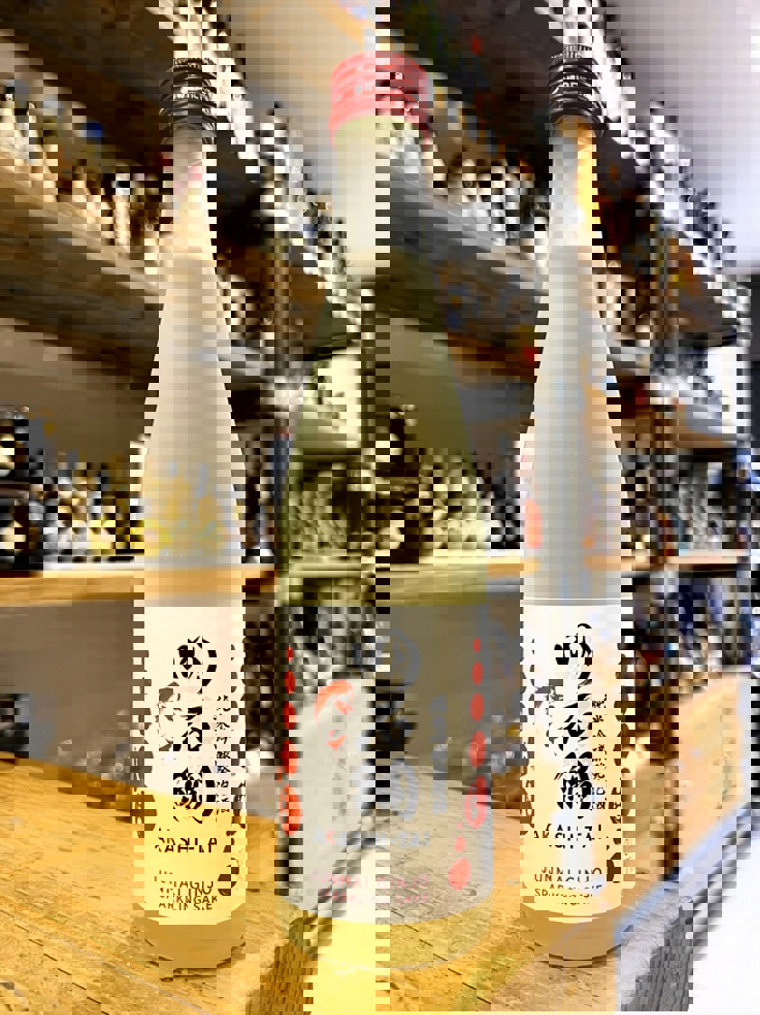 Akashi-Tai Junmai Ginjo Sparkling Sake 7% 30cl