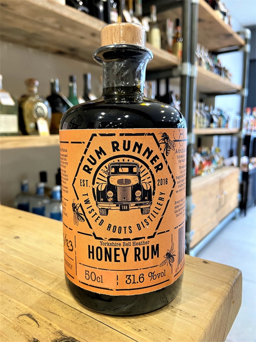 Twisted Roots Distillery Rum Runner Honey Rum 31.6% 50cl