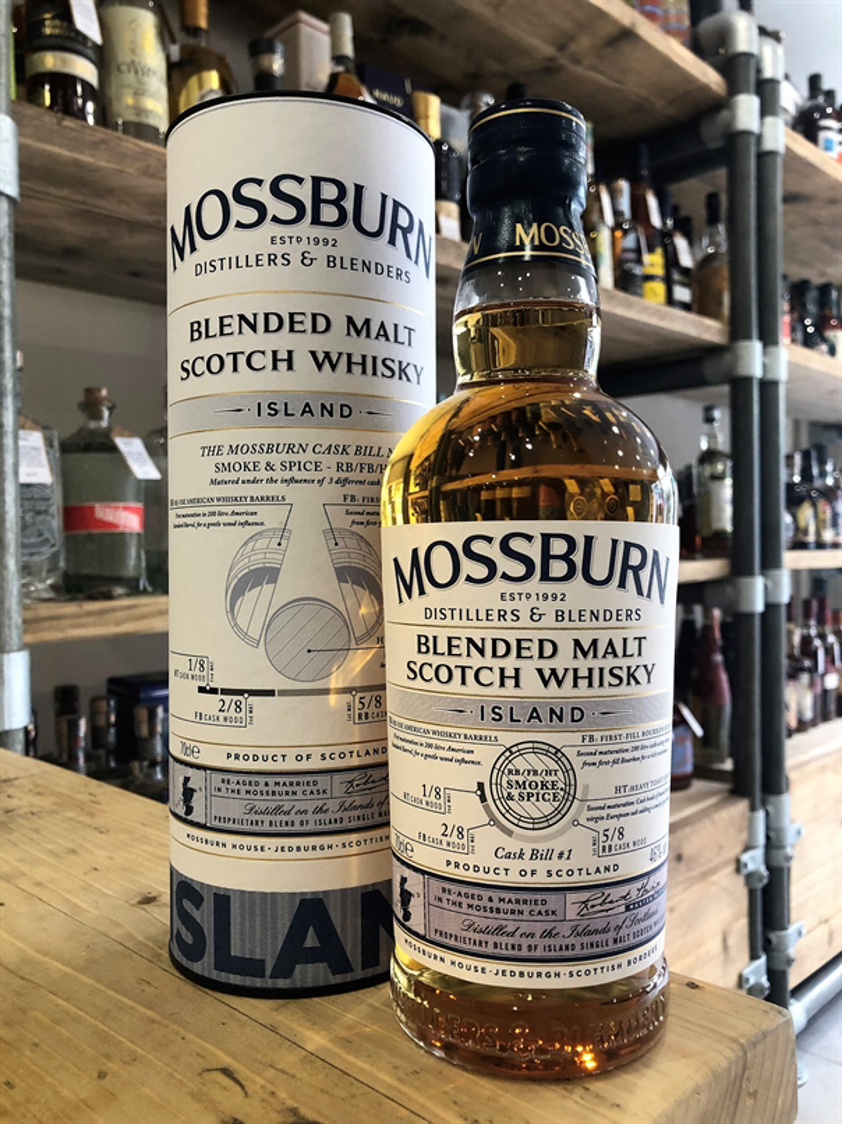 Mossburn Island Blended Malt Whisky 46% 70cl