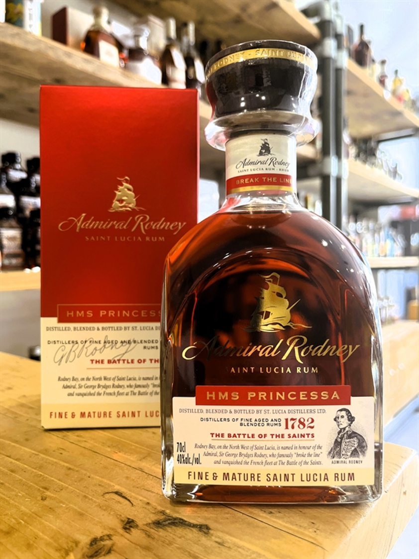 Admiral Rodney HMS Princessa Dark Rum 40% 70cl