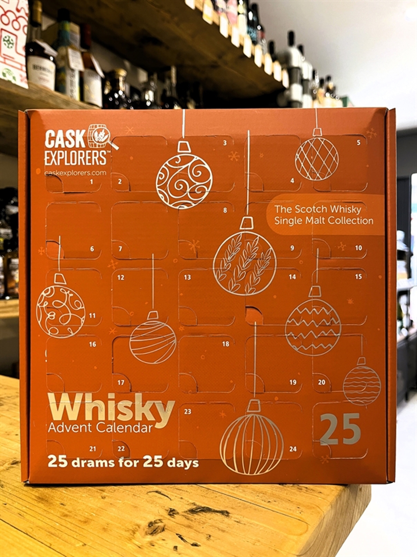 Cask Explorers Scotch Single Malt Whisky Advent Calendar 25 x 30ml