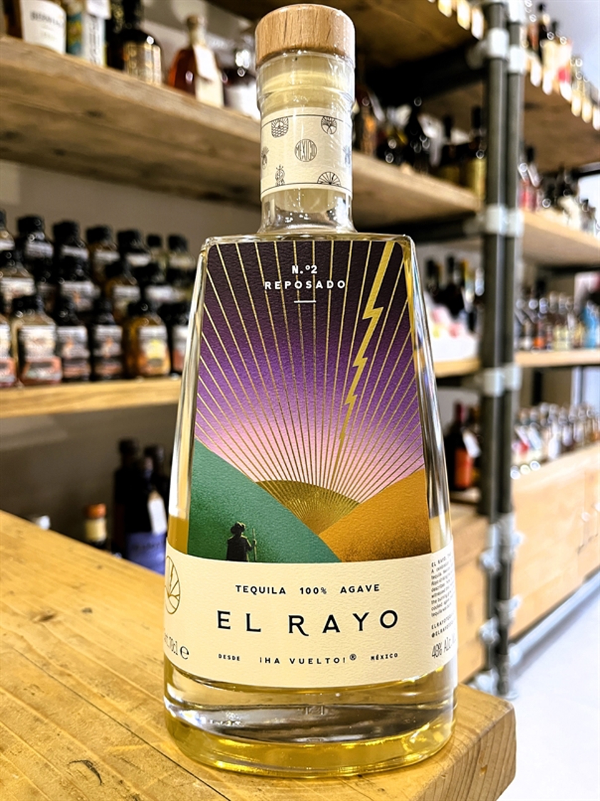 El Rayo Reposado 100% Agave Tequila 40% 70cl