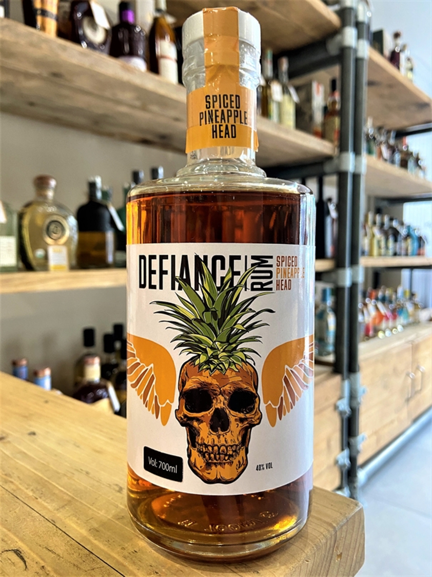 Defiance Distillery Spiced Pineapple Head Rum 40% 70cl