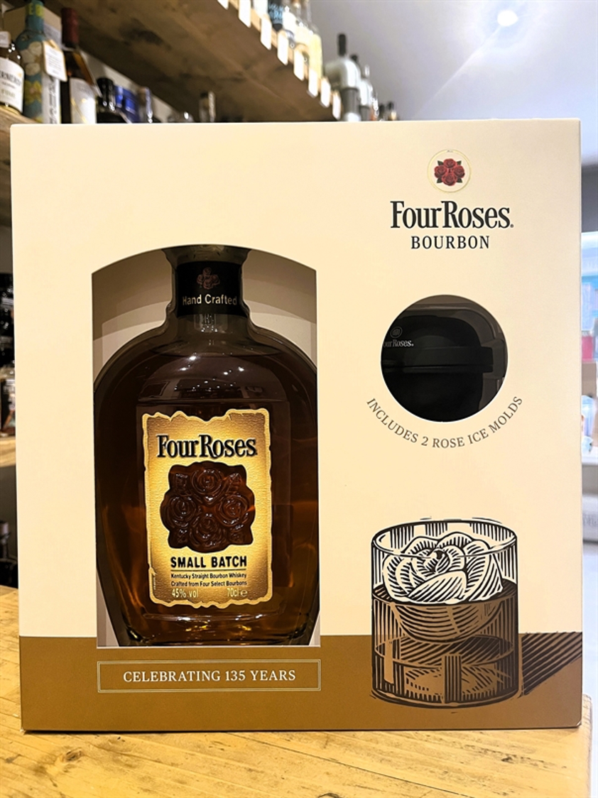 Four Roses Small Batch Ice Mould Gift Pack 45% 70cl