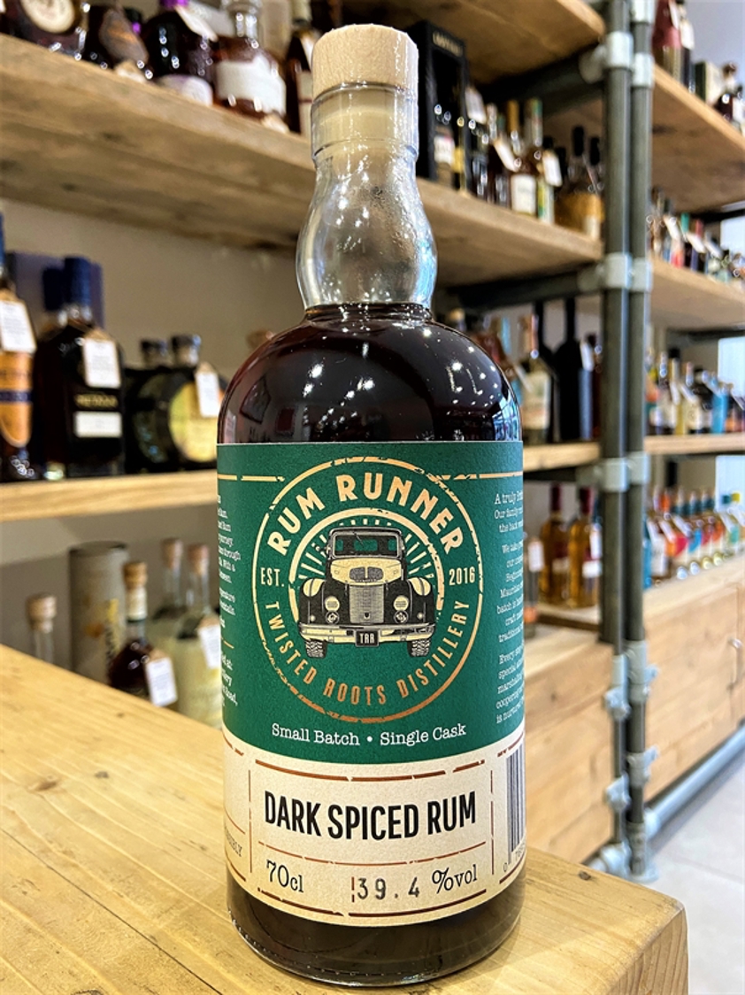 Twisted Roots Rum Runner Dark Spiced Rum 39.4% 70cl