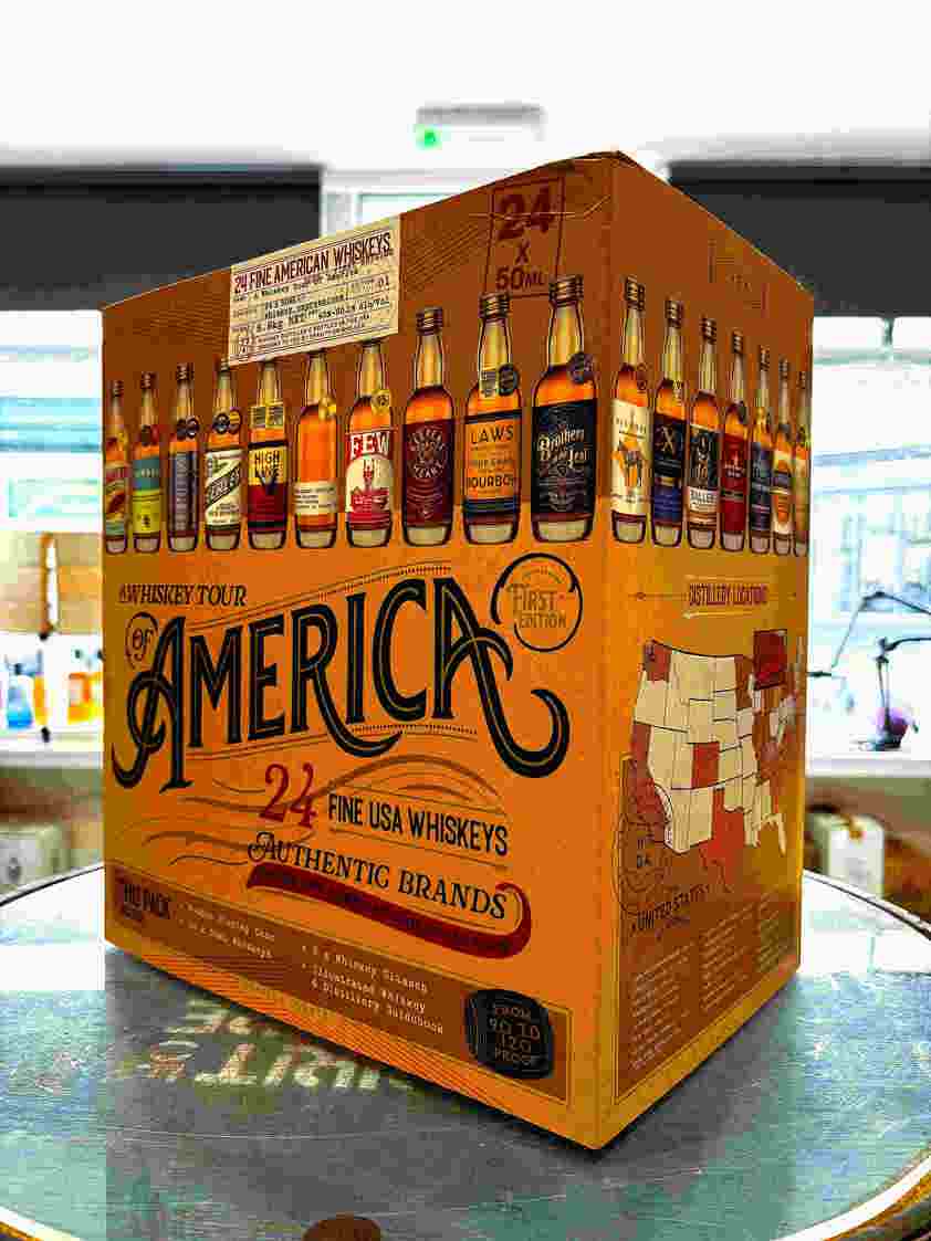 Whiskey Tour of America Advent Calendar 24 x 50ml
