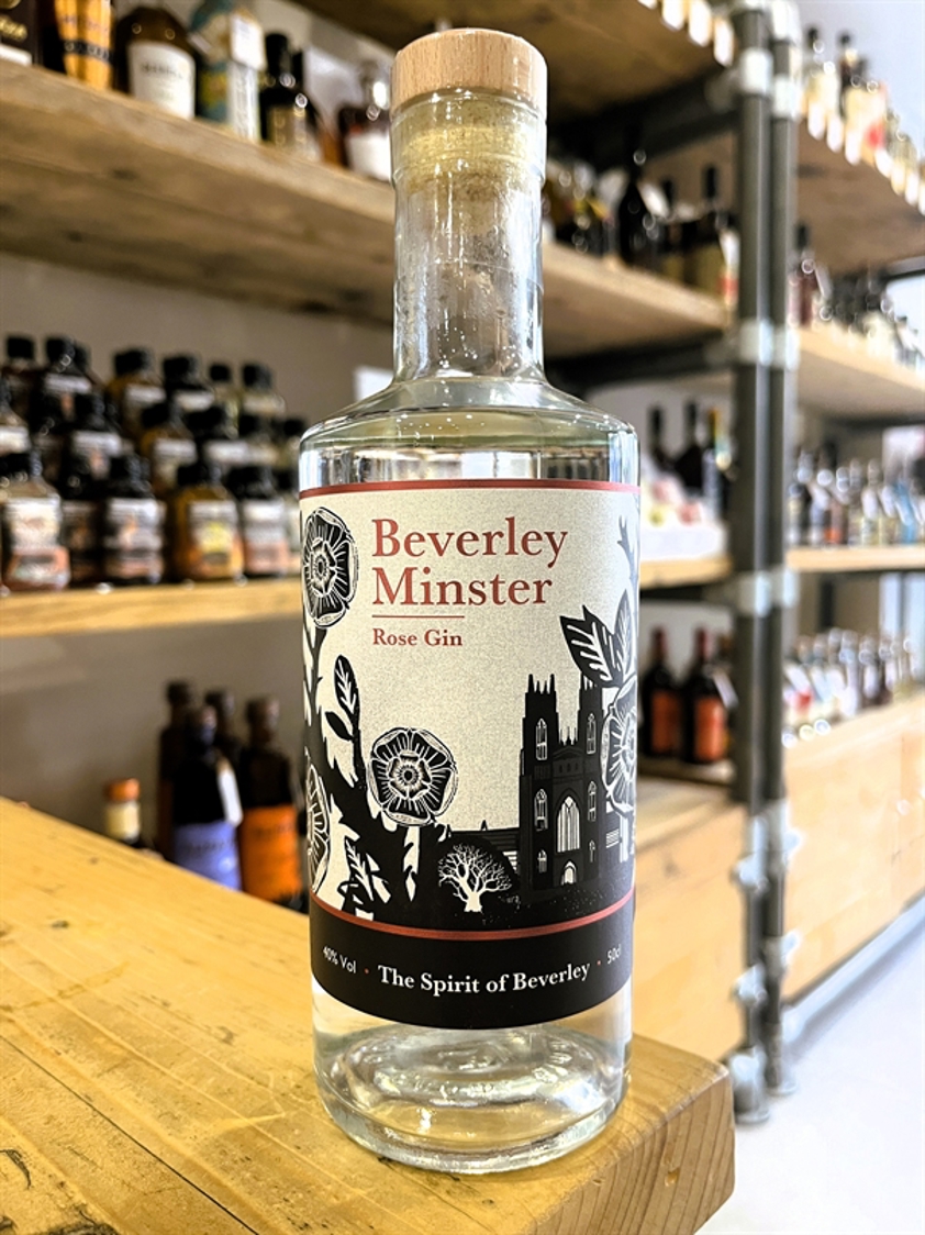 Northern Fox Beverley Minster Rose Gin 40% 50cl