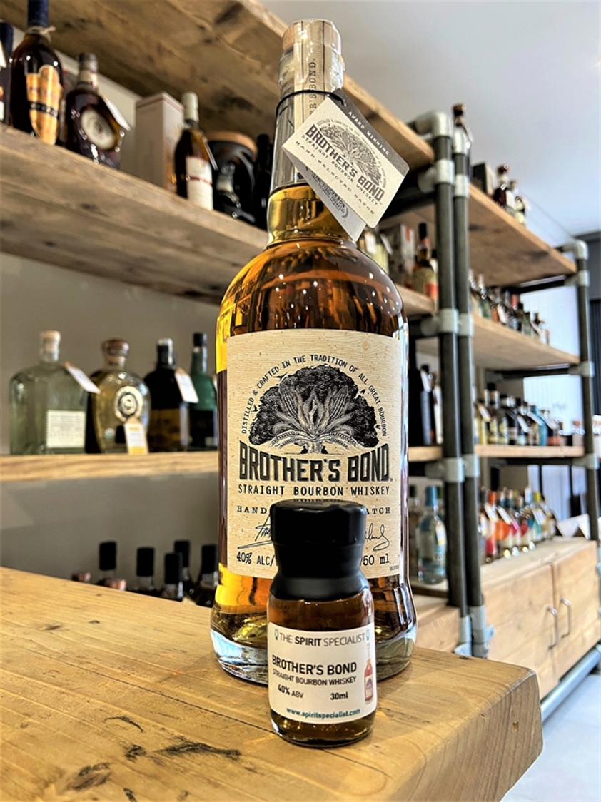 Brother's Bond 30ml sample and entry into raffle to purchase 75cl bottle