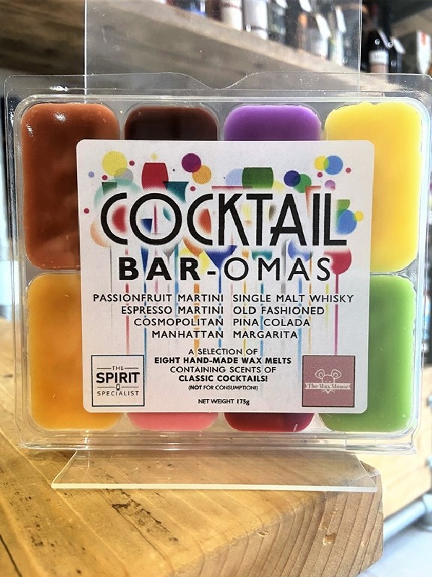 Cocktail Bar-omas 8 x Handmade Cocktail Scented Wax Melt Collection 175g