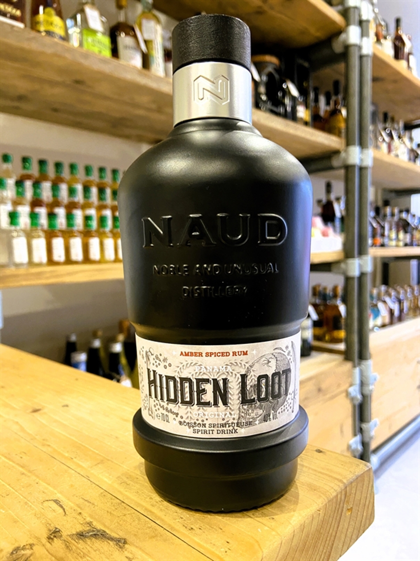 Hidden Loot Amber Spiced Rum 40% 70cl