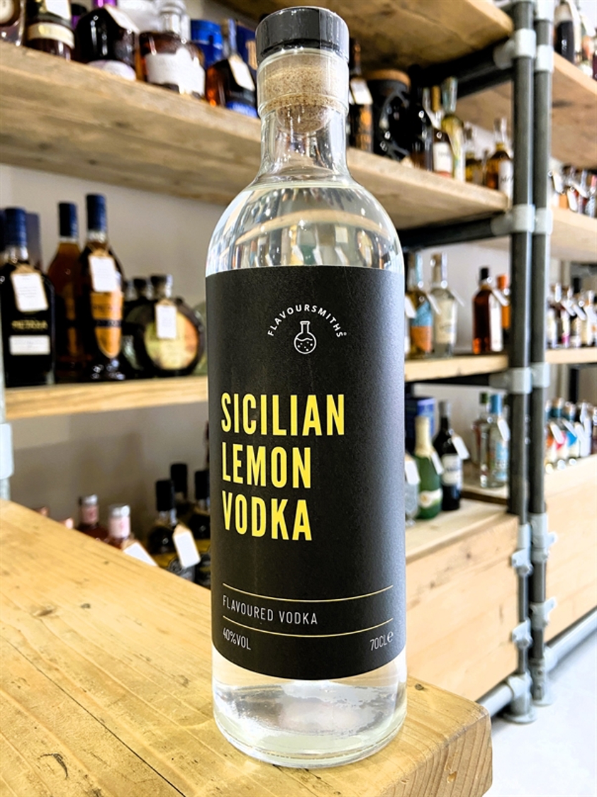 Flavoursmiths Sicilian Lemon Vodka 40% 70cl