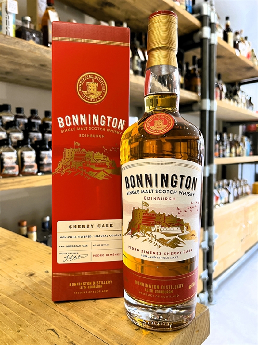 Bonnington Pedro Ximenez Sherry Cask Single Malt Whisky 47% 70cl