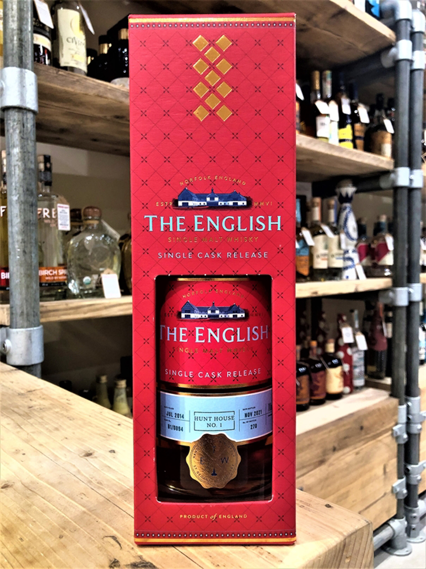 The English Whisky Single Cask bottled for the RREC 57% 70cl