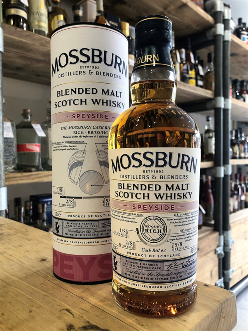 Mossburn Speyside Blended Malt Whisky 46% 70cl