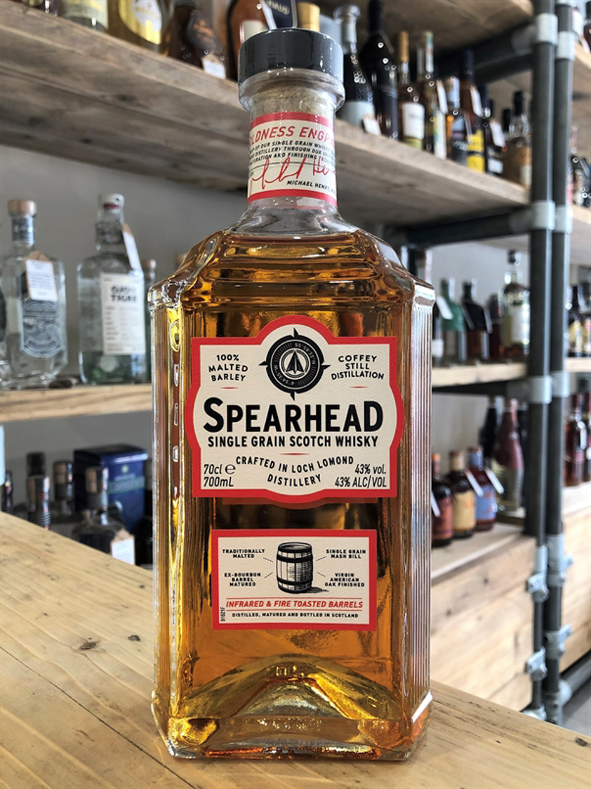 Spearhead Single Grain Scotch Whisky 43% 70cl