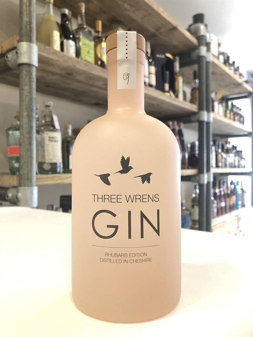 Three Wrens Rhubarb Edition Gin 40% 70cl