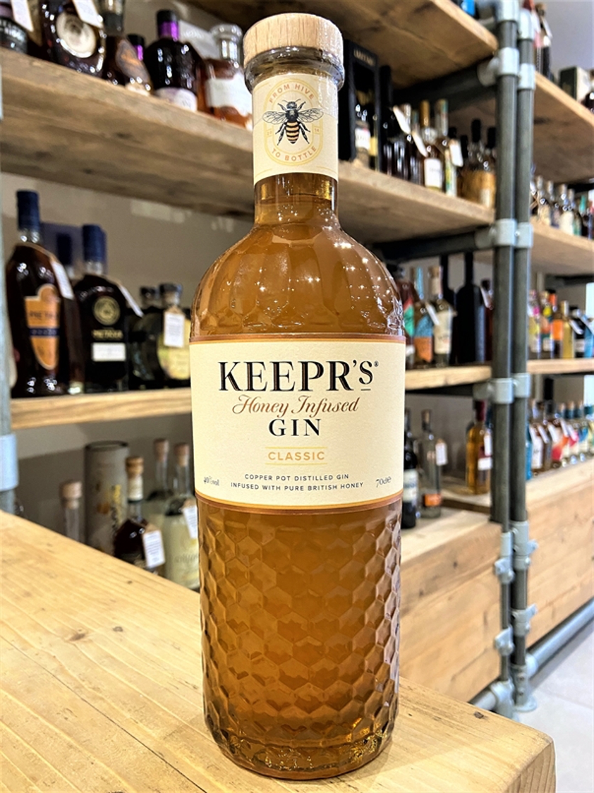 Keepr's Honey Infused Classic Gin 40% 70cl