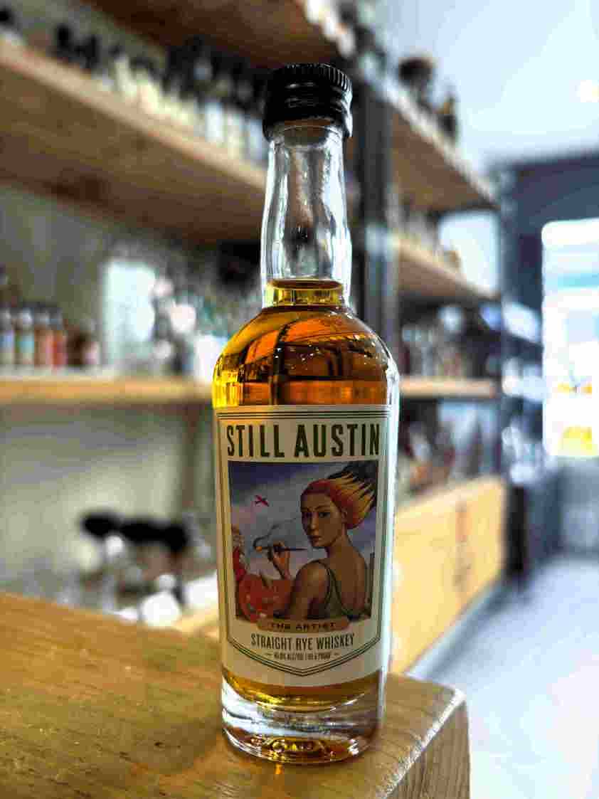Still Austin 'The Artist' Straight Rye Whiskey 49.8% 5cl