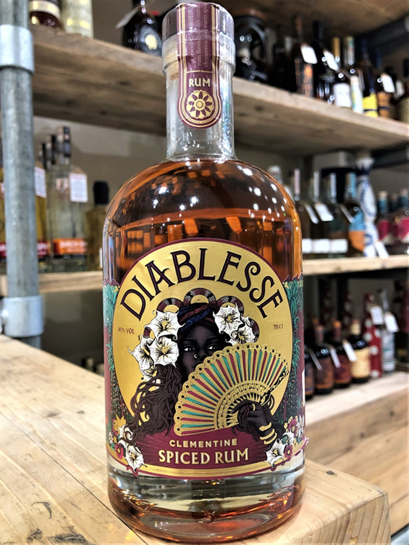 Diablesse Clementine Spiced Rum 70cl