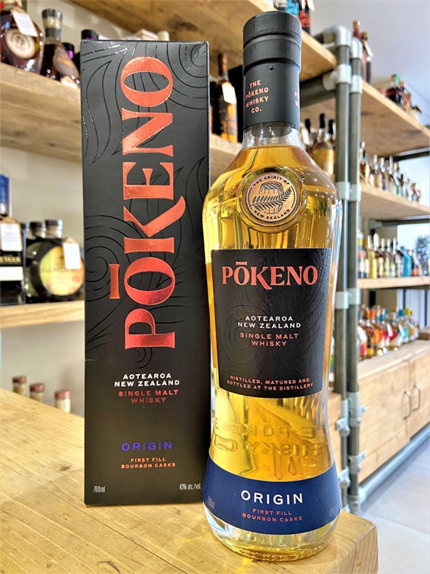 Pokeno Origin New Zealand Single Malt Whisky 43% 70cl