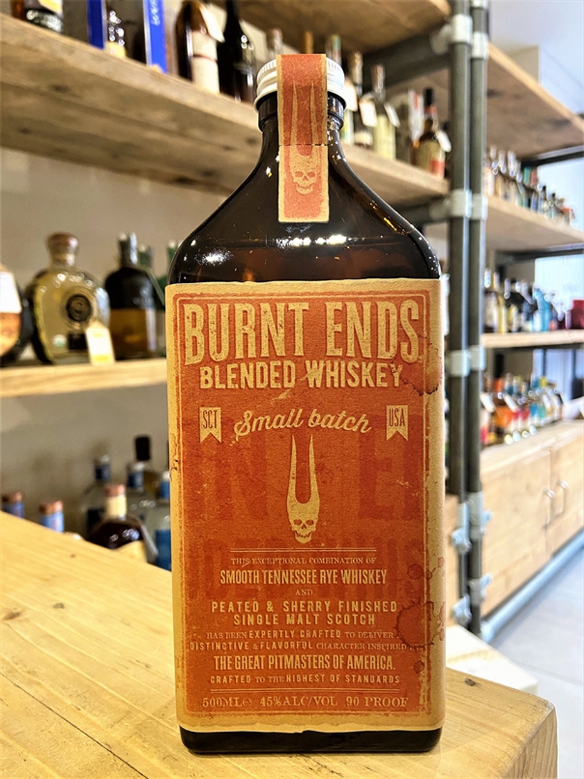 Burnt Ends Small Batch Blended American & Scotch Whiskies 45% 50cl
