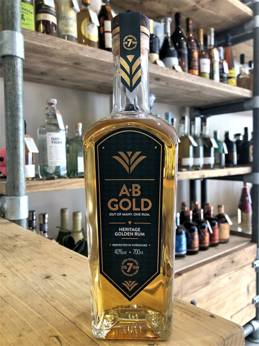 AB Gold Heritage Golden Jamaican/Yorkshire Rum 40% 70cl