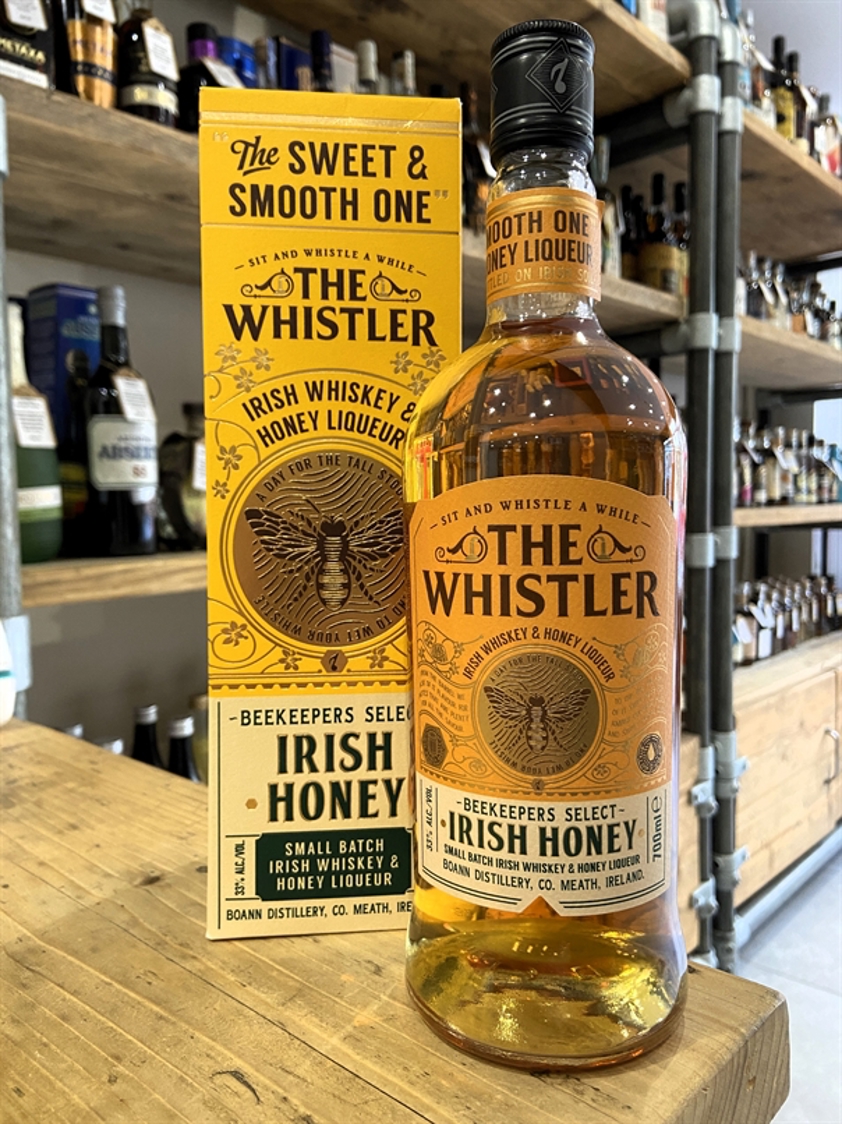 The Whistler Irish Whiskey & Honey Liqueur 33% 70cl